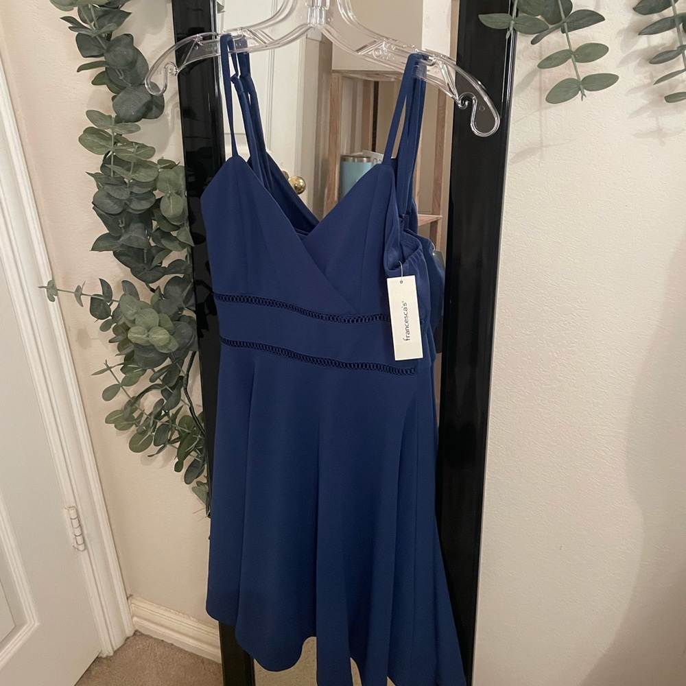 Francesca’s NWT Blue Formal Dress